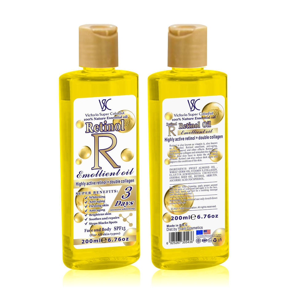 Retinol Facial Soothing Oil Body