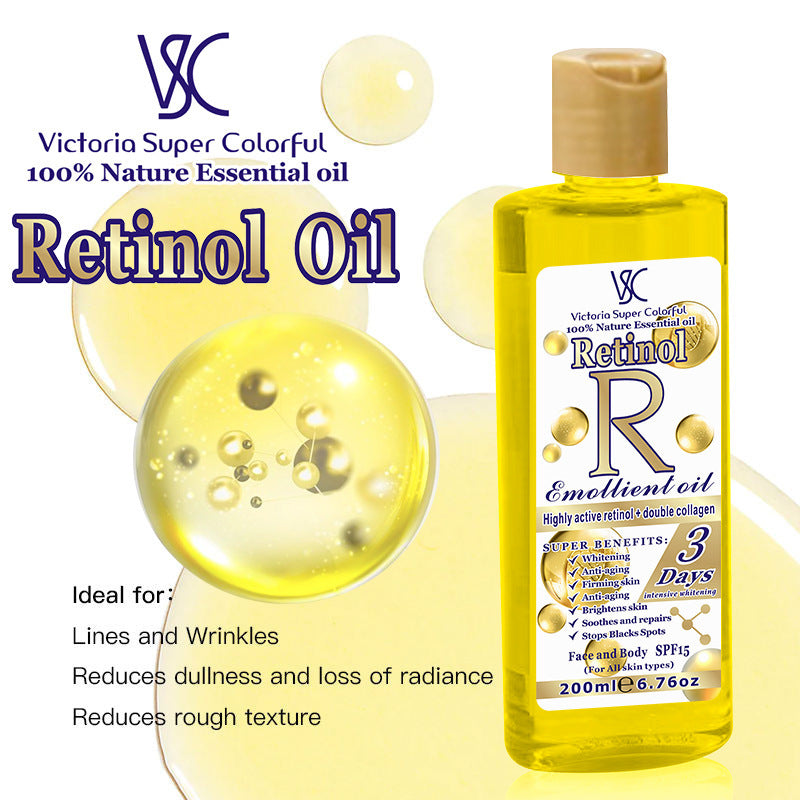 Retinol Facial Soothing Oil Body